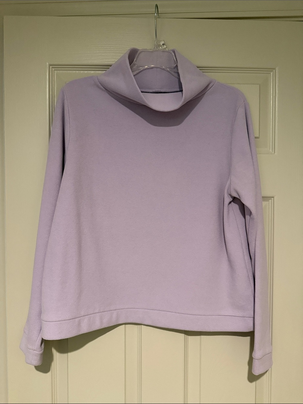 Dudley Stephens terry lilac top sz medium